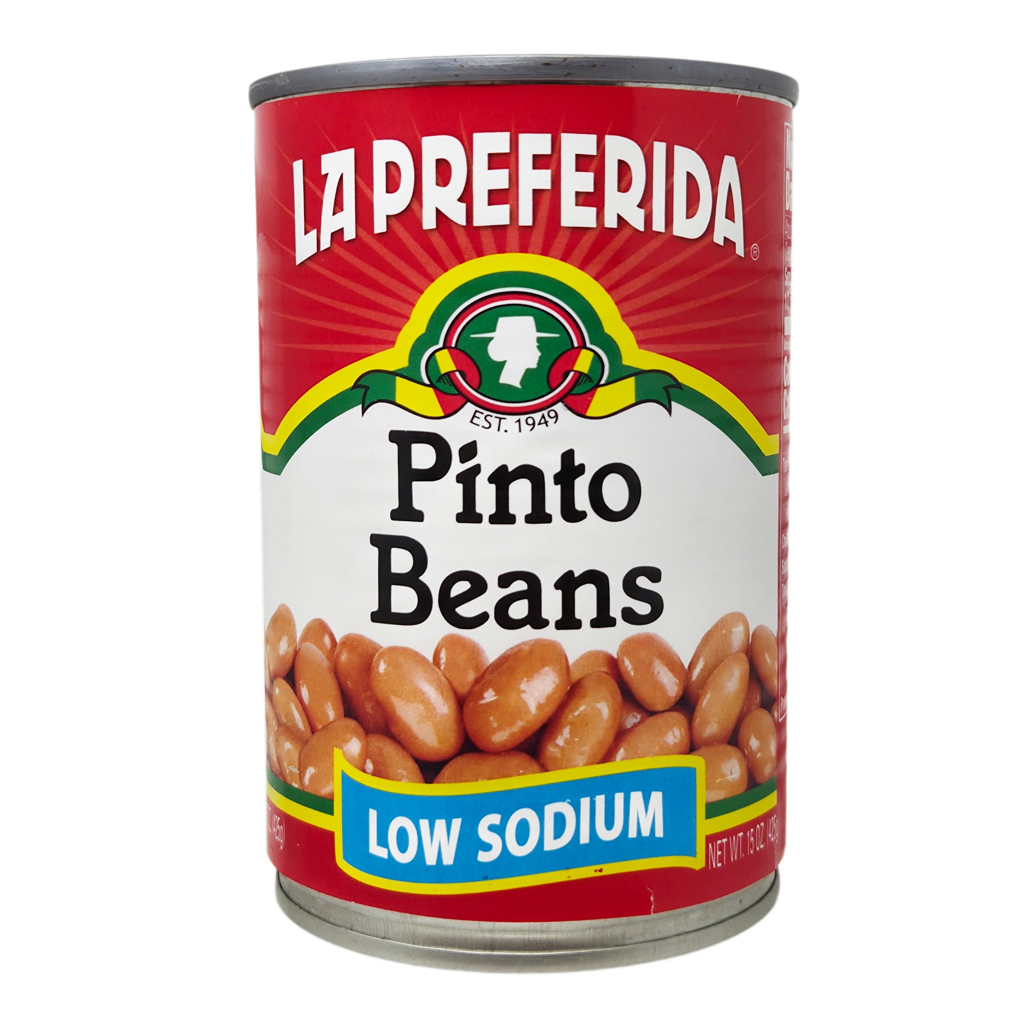La Preferida Low Sodium Pinto Beans - 15oz.